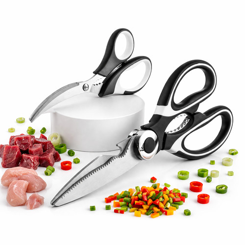 Kitchen scissors pcs heavy - kitchen,