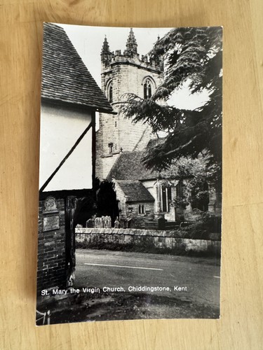 Postcard mary the virgin - st,