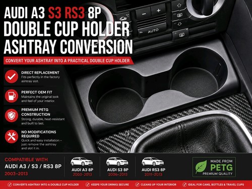Audi rs3 double cup - rs3, 8p