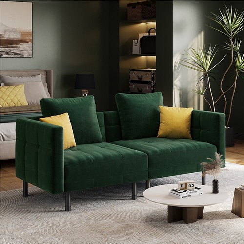 Yaheetech seater velvet - 2,