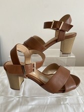 Roberto Vianni block Heel tan