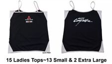 TOP x 15 Job Lot Wholesale Rally Team Mitsubishi Ralliart Team Ladies Mix Sizes