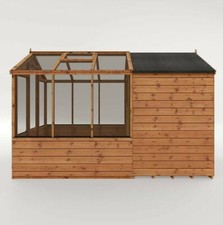 10x6 COMBI GREENHOUSE GARDEN