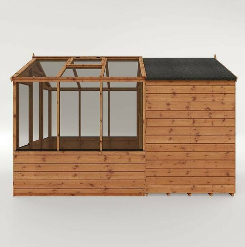 10x6 combi greenhouse garden - 10x6,