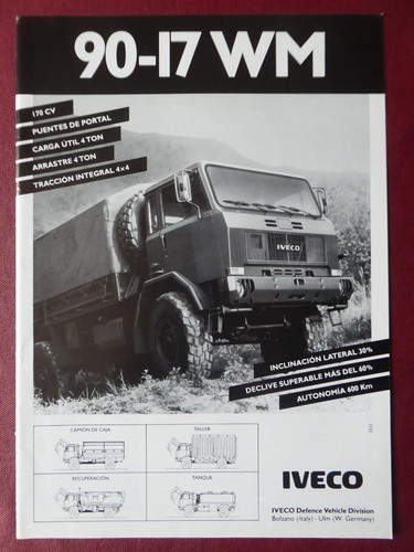 1987 pub iveco - pub, 4x4