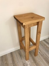 Solid wood bar stool - wood,
