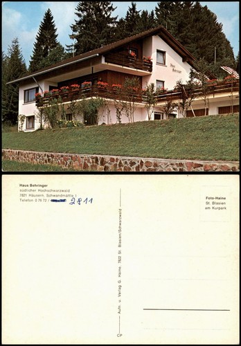 Postcard houses lot house - lot, at