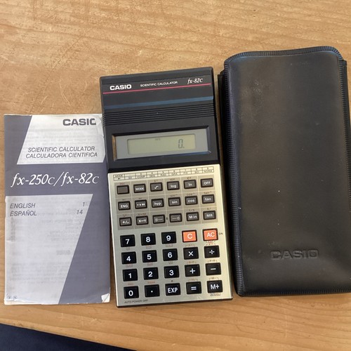 Casio 82c vintage retro - fx-82c,