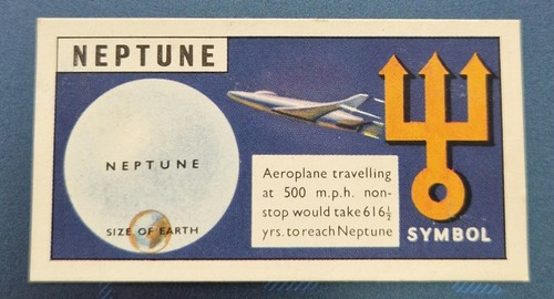 1958 brooke bond tea card - 1958, out