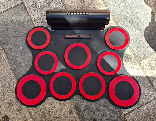 Roll electronic drum - drum, pad