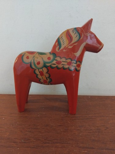 Vintage dala horse swedish - dala, horse,