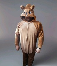 XXXL - Zip-Up Adult Brown