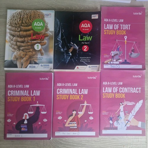 Aqa level law - law, textbooks