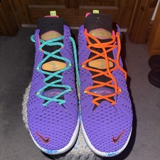 Nike Lebron XVIII 18 Basketball Shoes Psychic Purple DM2813-500 Mens Size 10.5