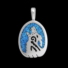 Wolf Pendant • 925 Sterling