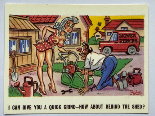 Pedro vintage comic postcard - pedro,