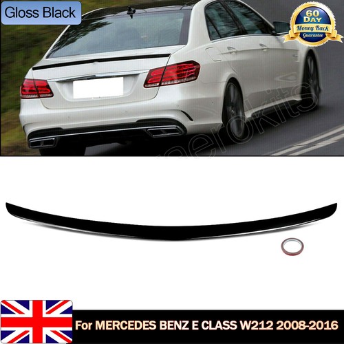 Gloss black rear boot lip - gloss,