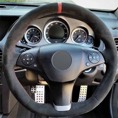 Alcantara steering wheel cover - alcantara,