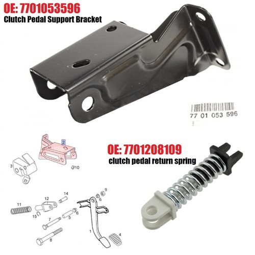 Clutch pedal repair kits - clutch,
