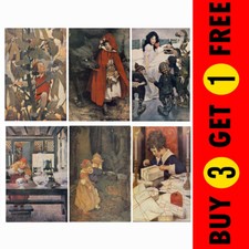 VINTAGE JESSIE WILLCOX SMITH ART Picture Photo Poster Print Collection Gift