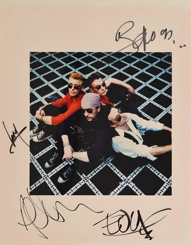 Signed photograph rock - u2,