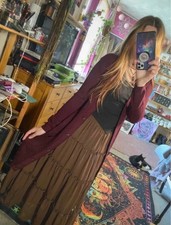 Brand new burgundy - burgundy, long