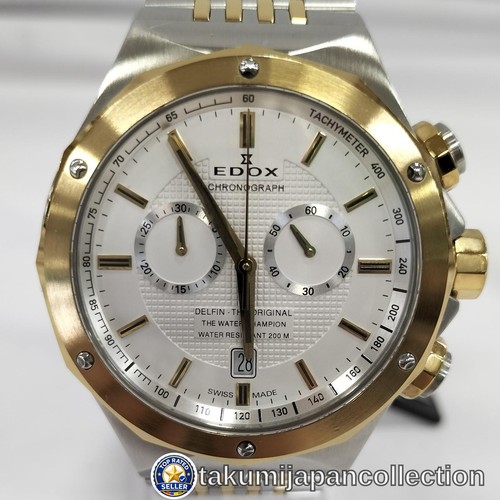 Edox delfin chronograph 10108 - chronograph,