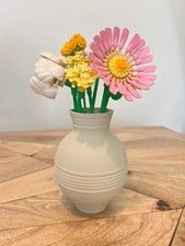 Peony | Round Striped Vase