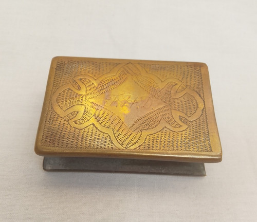 Trench art brass - trench,