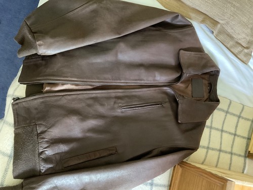 Guise men leather - leather, jacket