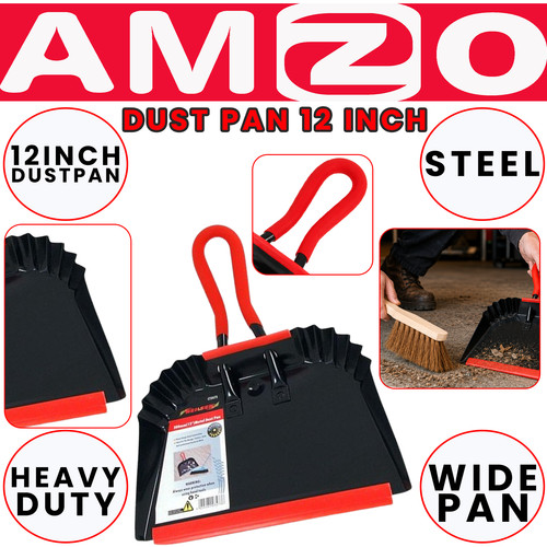 Heavy duty metal dustpan - duty,