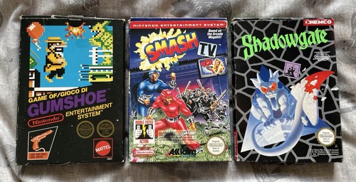 Nintendo nes boxed - boxed, games