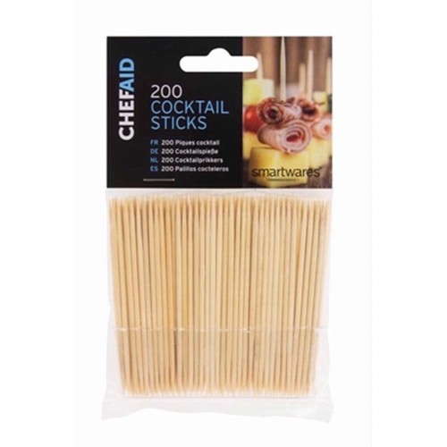 200 cocktail sticks 8cm - sticks, 3"/8cm