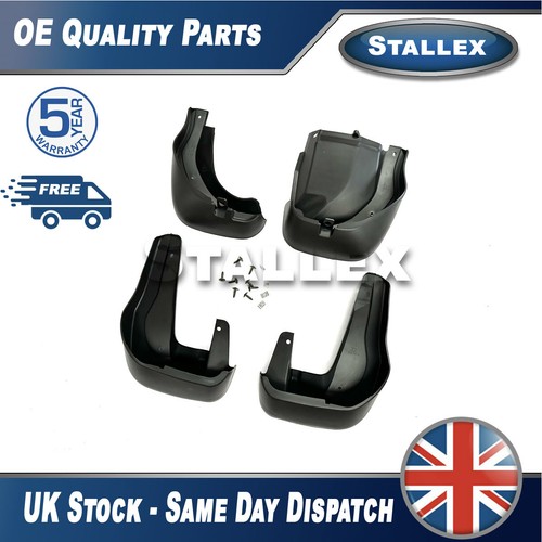 Tailored mudflaps front - tailored, rear