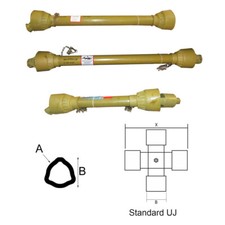 Complete power shaft pto - power,