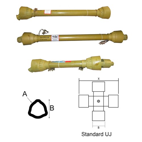 Complete power shaft pto - shaft,