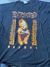 Entombed rare 1997 tour T-shirt (XL) Metal