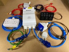230v 240v 12v PRE WIRED Electric Hook Up Kit For Self Build Campervan Conversion