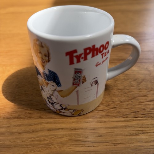 Typhoo tea advertising mug - typhoo,