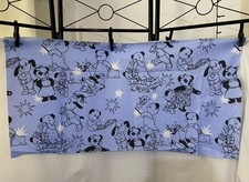 Sooty Blue Fabric Panel New 47 x 90cm
