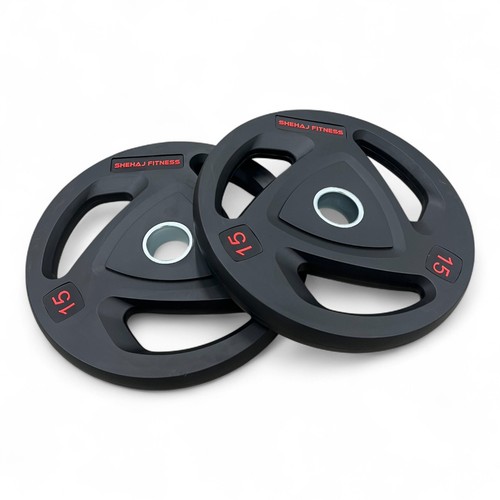 2x15kg tri grip weight plates - 2x15kg,