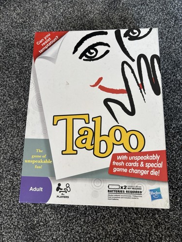 Taboo board game - board,