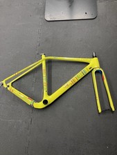 Cinelli King Zydeco Gumbo Bicycle Cycle Bike Frameset Yellow - S