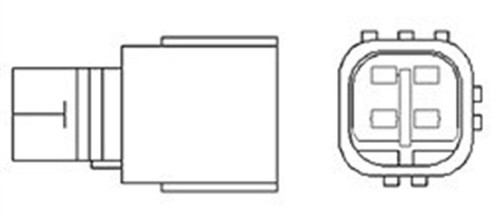 Lambda sensor fits volvo - lambda, v50