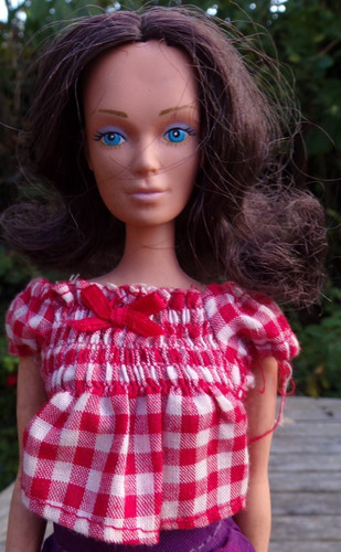 Vintage mega corp female doll - corp,