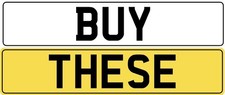 Show Plates - Enter your own text - front rear pair - high quality custom plates
