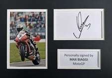 MAX BIAGGI HAND SIGNED WHITE
