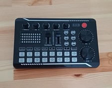 Live Sound Card and Audio Interface with DJ Mixer Effects and Voice Changer F998