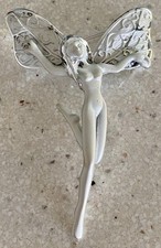 Vintage Fairy Brooch Silver