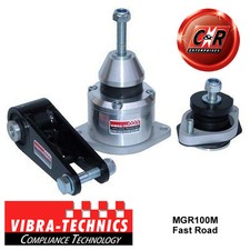 For MG TF All variants Vibra Technics Complete Engine Mount Kit FastRoad MGR100M